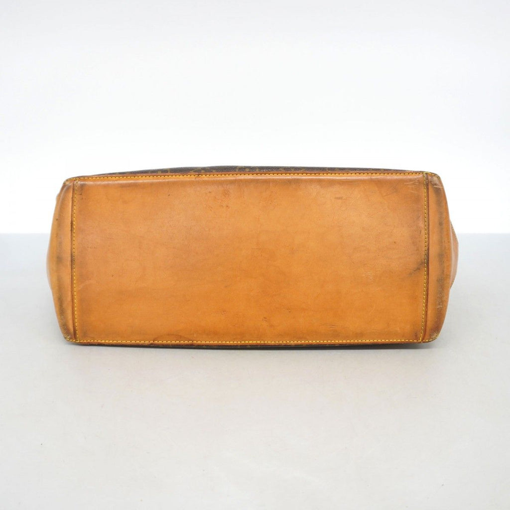 Louis Vuitton Shoulder Bag Monogram Cabas Mezzo Brown — view 3