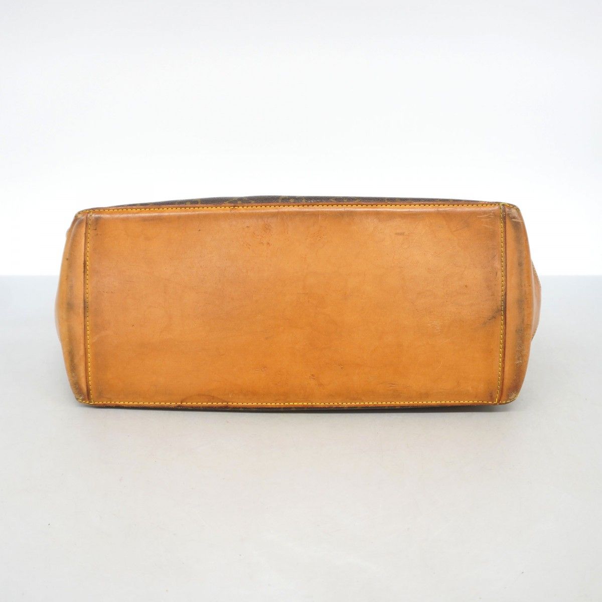 Louis Vuitton Shoulder Bag Monogram Cabas Mezzo Brown — view 3