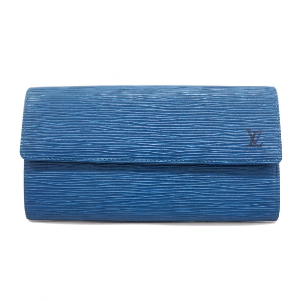 Louis Vuitton Wallet Epi Pochette Porte-Monnaie Cles Toledo Blue