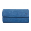 Louis Vuitton Wallet Epi Pochette Porte-Monnaie Cles Toledo Blue