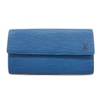 Louis Vuitton Wallet Epi Pochette Porte-Monnaie Cles Toledo Blue
