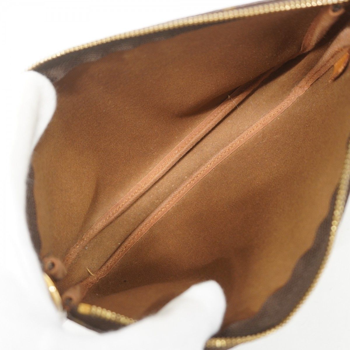 Louis Vuitton Pouch Monogram Pochette Brown — view 4