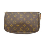 Louis Vuitton Pouch Monogram Pochette Brown
