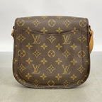 Louis Vuitton Shoulder Bag Monogram Saint Cloud PM Brown — view 3