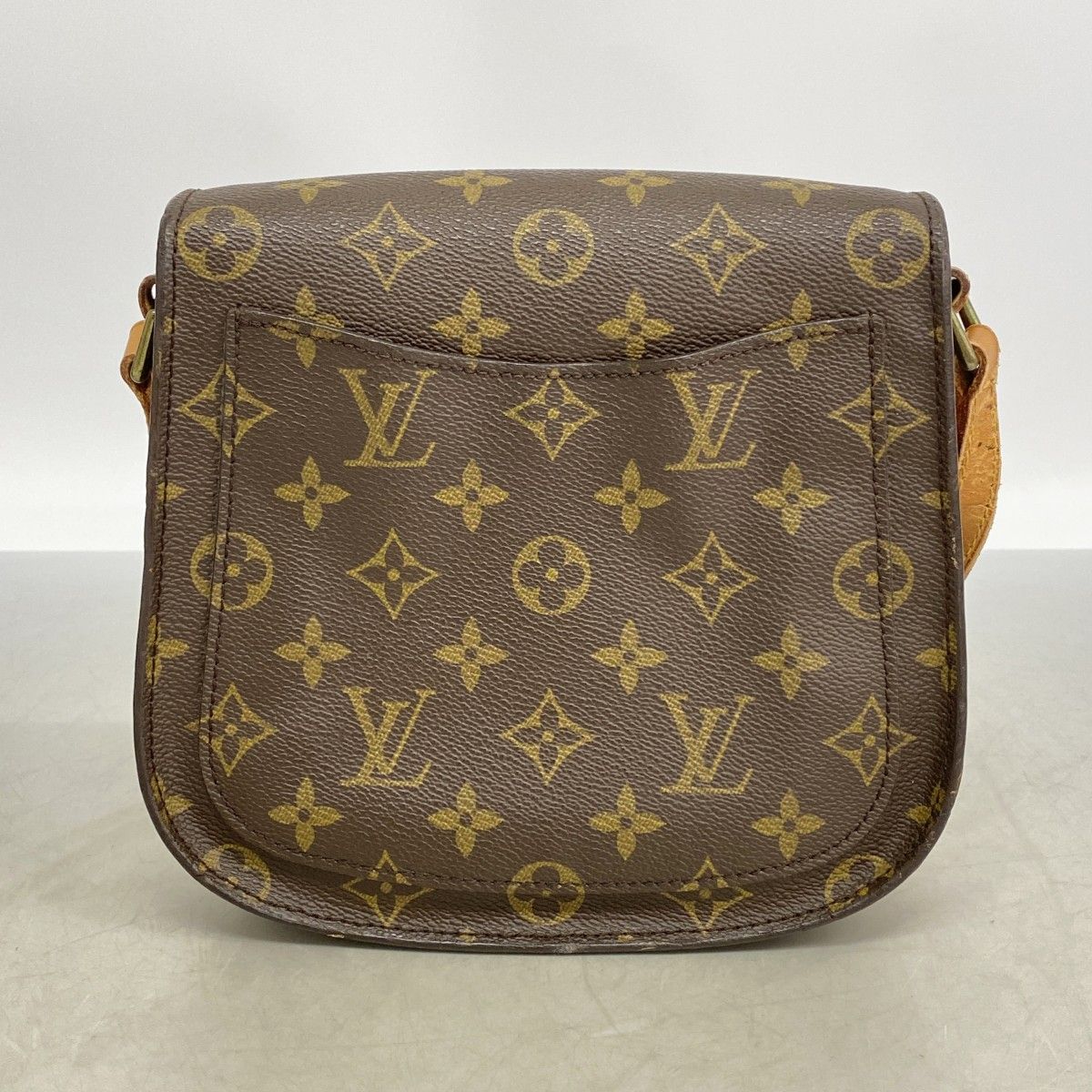 Louis Vuitton Shoulder Bag Monogram Saint Cloud PM Brown — view 3