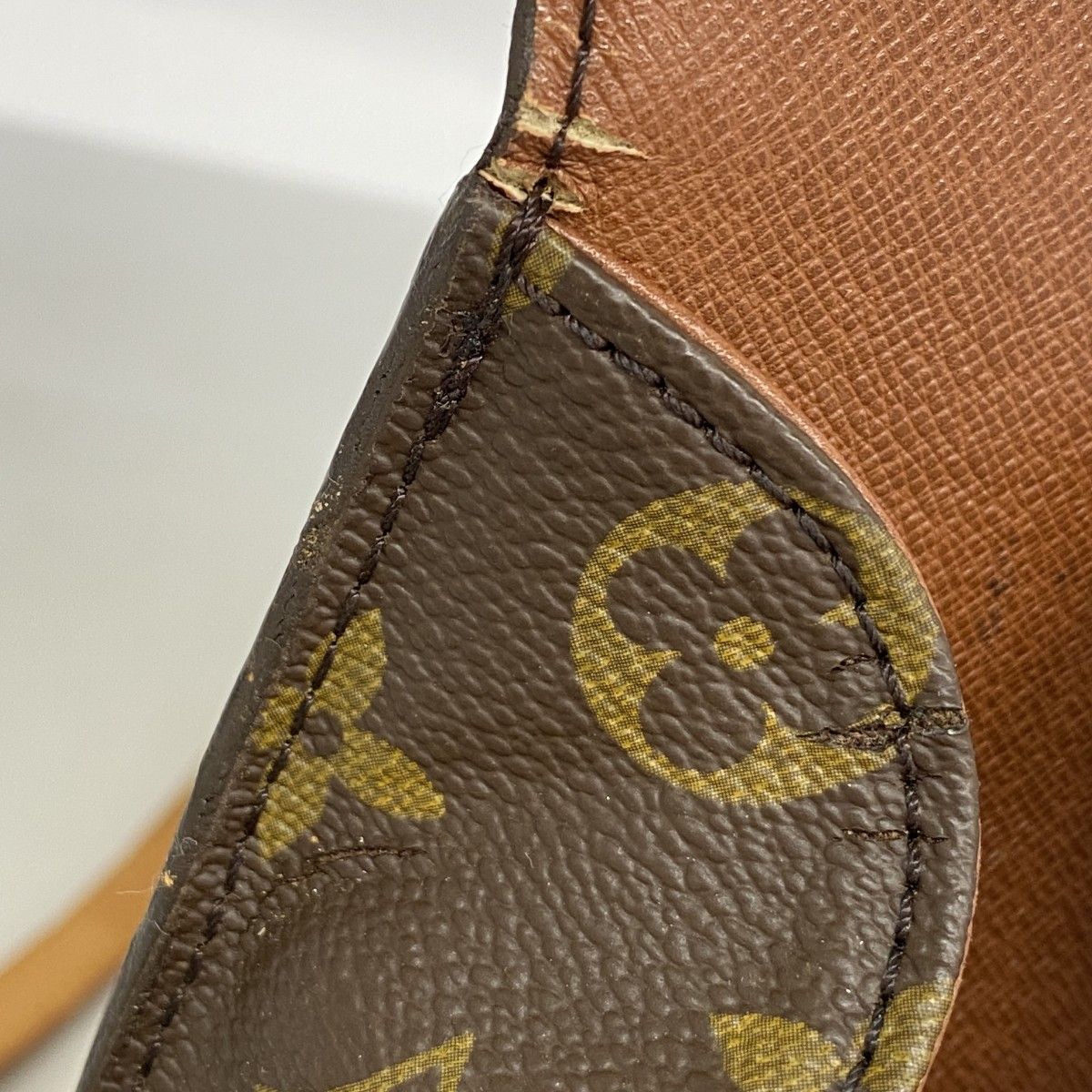 Louis Vuitton Shoulder Bag Monogram Saint Cloud PM Brown — view 7