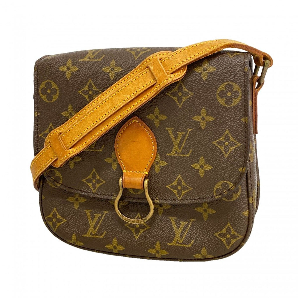 Louis Vuitton Shoulder Bag Monogram Saint Cloud PM Brown