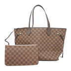 Louis Vuitton Tote Damier Neverfull MM Ebene Rosevalerine