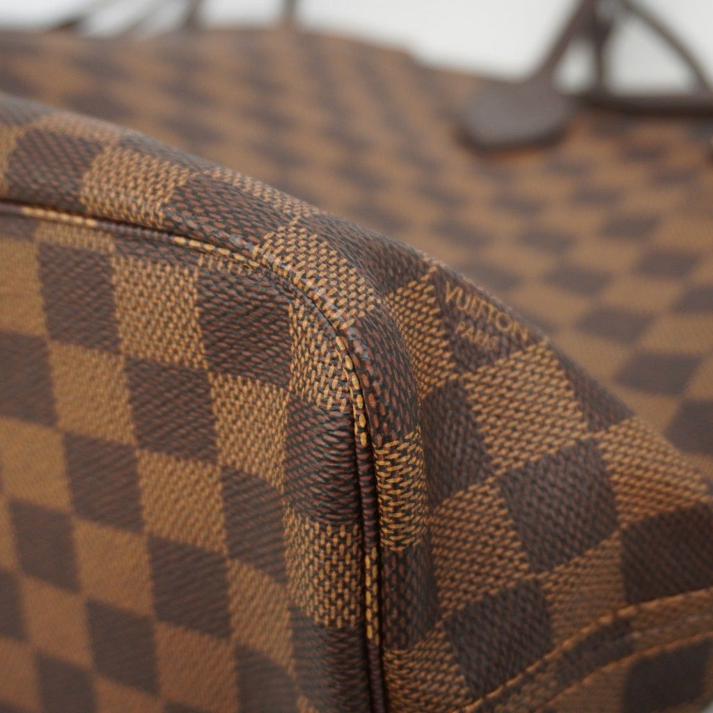Louis Vuitton Tote Damier Neverfull MM Ebene Rosevalerine — view 6