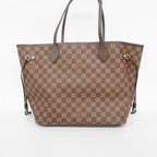 Louis Vuitton Tote Damier Neverfull MM Ebene Rosevalerine — view 9