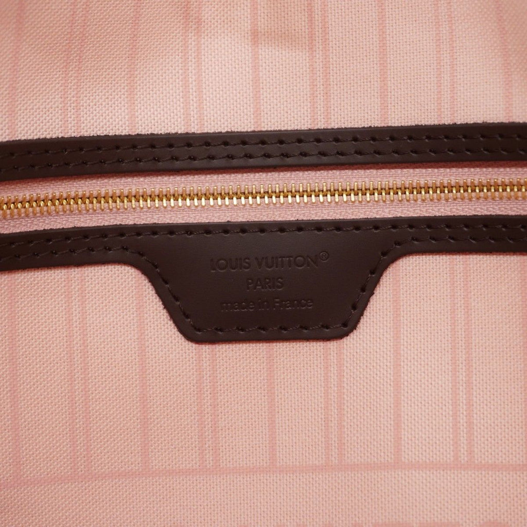 Louis Vuitton Tote Damier Neverfull MM Ebene Rosevalerine — view 5