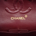 Chanel Shoulder Bag Quilted Lambskin Black Gold — view 5