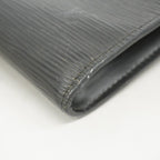 Louis Vuitton Pouch Epi Pochette Noir — view 6
