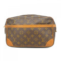 Louis Vuitton Clutch Monogram Compiegne 28 Brown