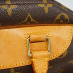 Louis Vuitton Handbag Monogram Deauville Brown — view 9
