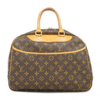 Louis Vuitton Handbag Monogram Deauville Brown