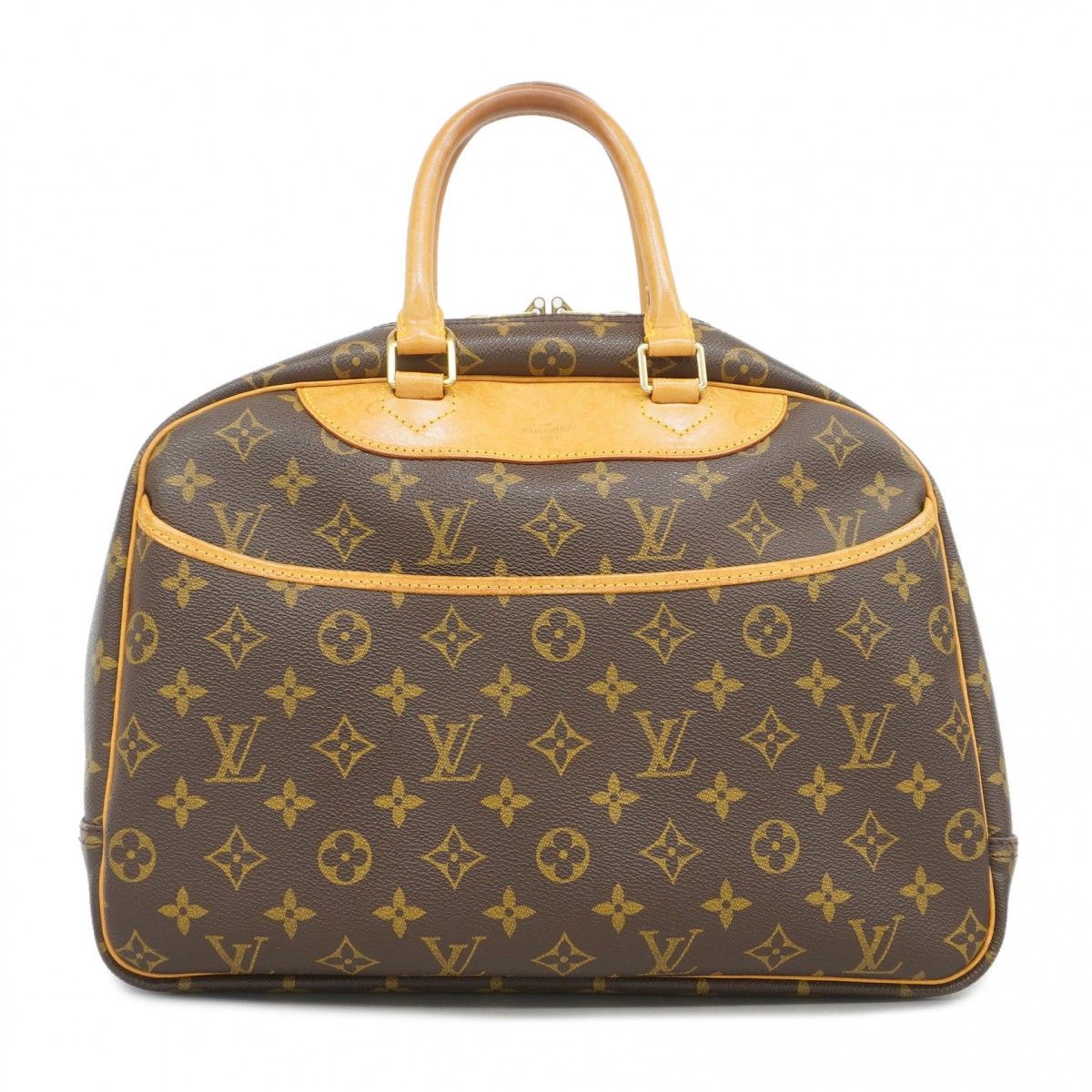 Louis Vuitton Handbag Monogram Deauville Brown