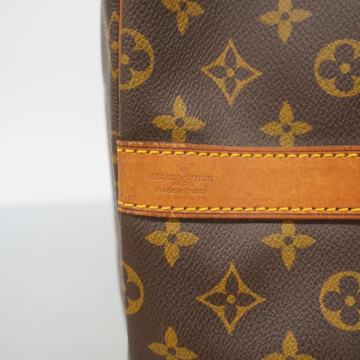 Louis Vuitton Boston Bag Monogram Keepall Bandouliere 55 Brown — view 5