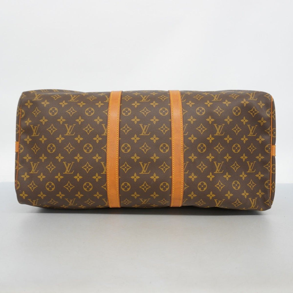 Louis Vuitton Boston Bag Monogram Keepall Bandouliere 55 Brown — view 3