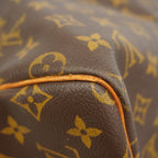 Louis Vuitton Boston Bag Monogram Keepall Bandouliere 55 Brown — view 6