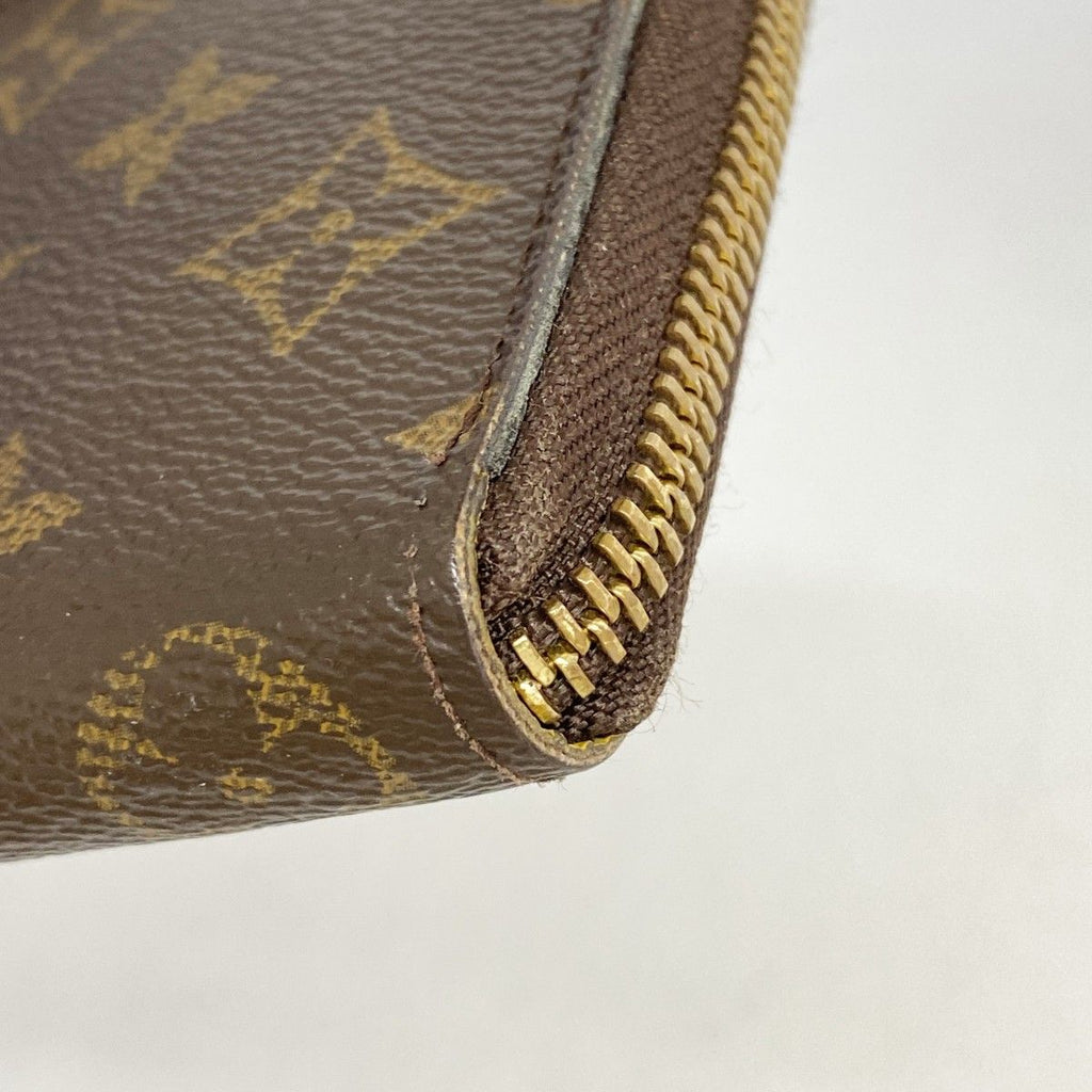Louis Vuitton Wallet Monogram Portefeuille Clemence Brown Mimosa — view 5