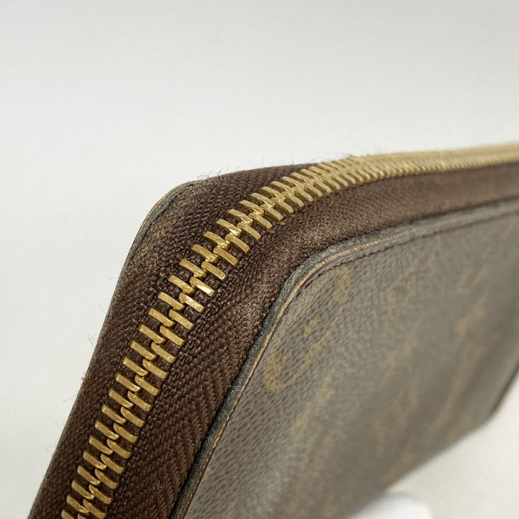 Louis Vuitton Wallet Monogram Portefeuille Clemence Brown Mimosa — view 6