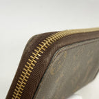 Louis Vuitton Wallet Monogram Portefeuille Clemence Brown Mimosa — view 6
