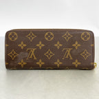 Louis Vuitton Wallet Monogram Portefeuille Clemence Brown Hot Pink — view 8