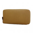 Hermes Wallet Azap Long Silk in Veau Etoupe Silver