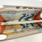 Hermes Wallet Azap Long Silk in Veau Etoupe Silver — view 3