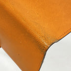 Hermes Wallet Bearn Veau Epsom Orange Silver — view 6