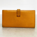 Hermes Wallet Bearn Veau Epsom Orange Silver — view 9