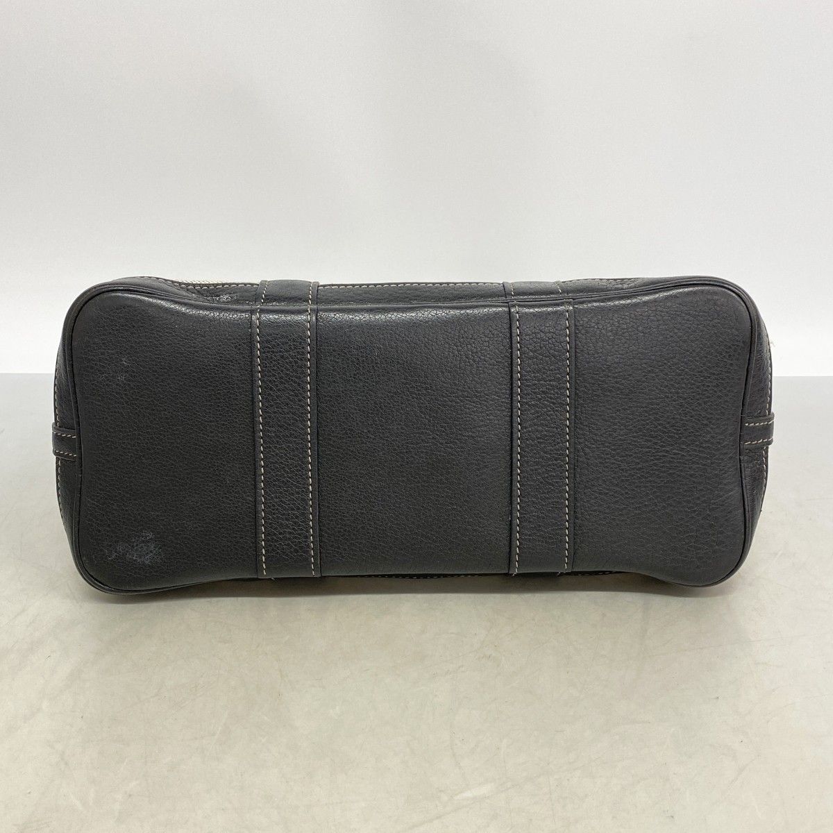 Hermes Tote Garden Party TPM Toile Ash Black Silver — view 3
