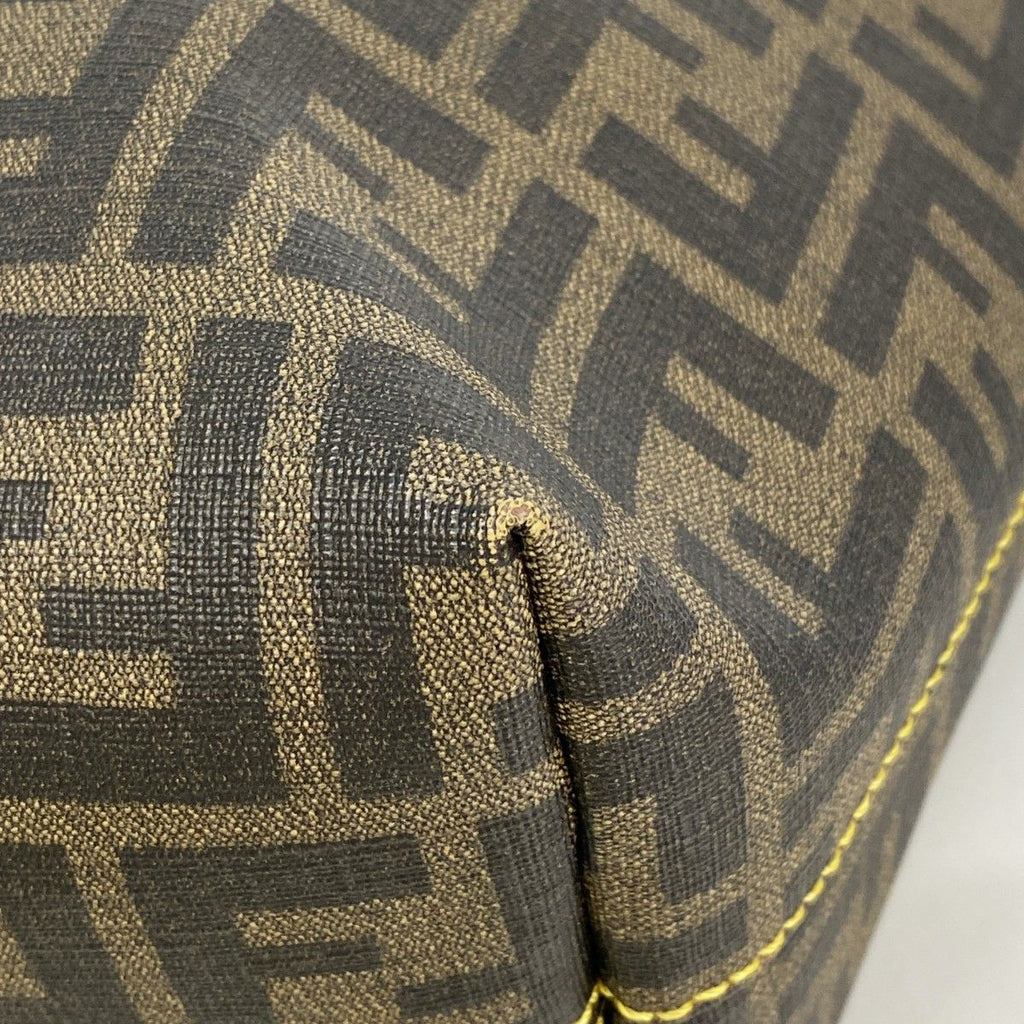 Fendi Tote Zucca Brown Gold — view 6