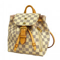 Louis Vuitton Backpack Damier Azur Sperone BB White