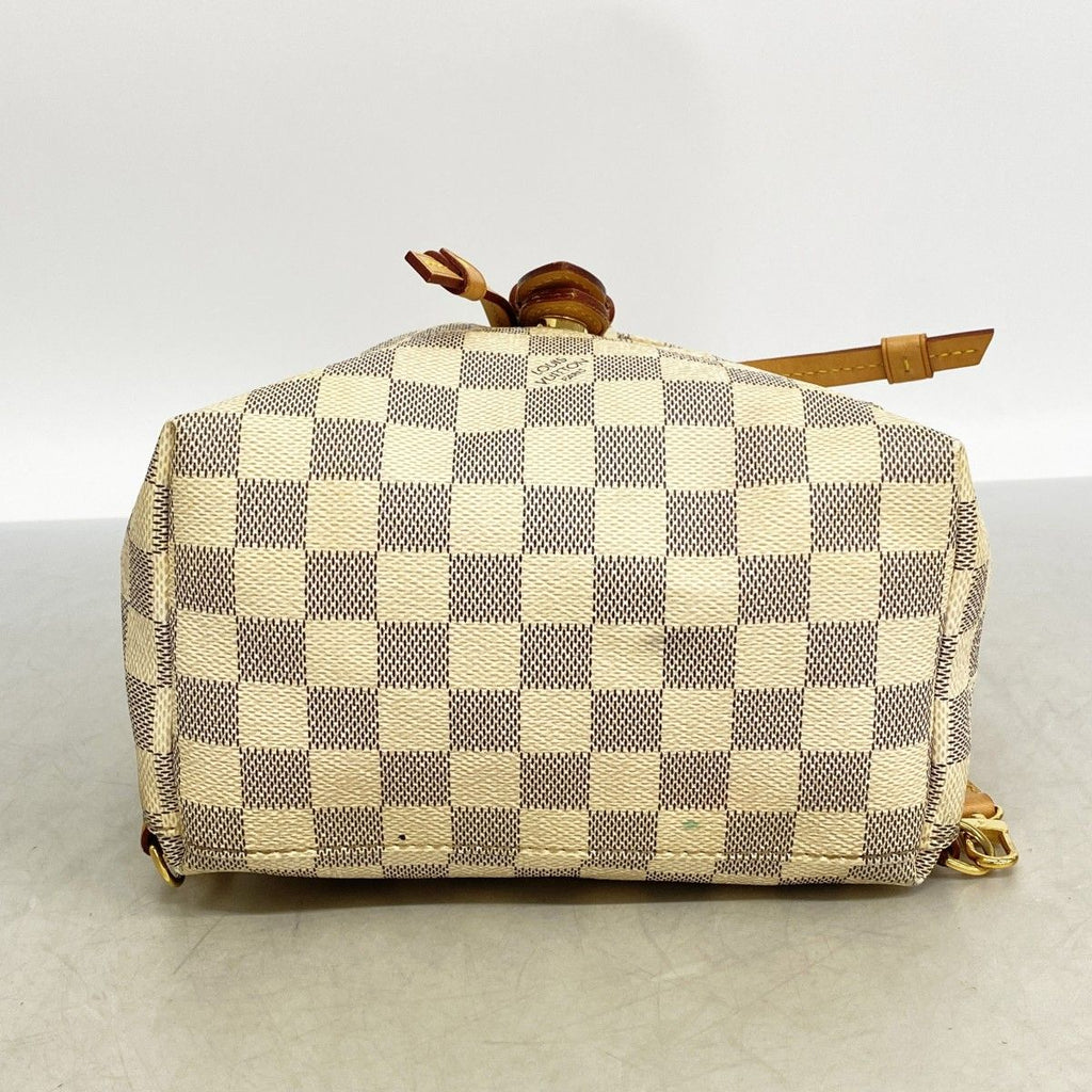 Louis Vuitton Backpack Damier Azur Sperone BB White — view 3