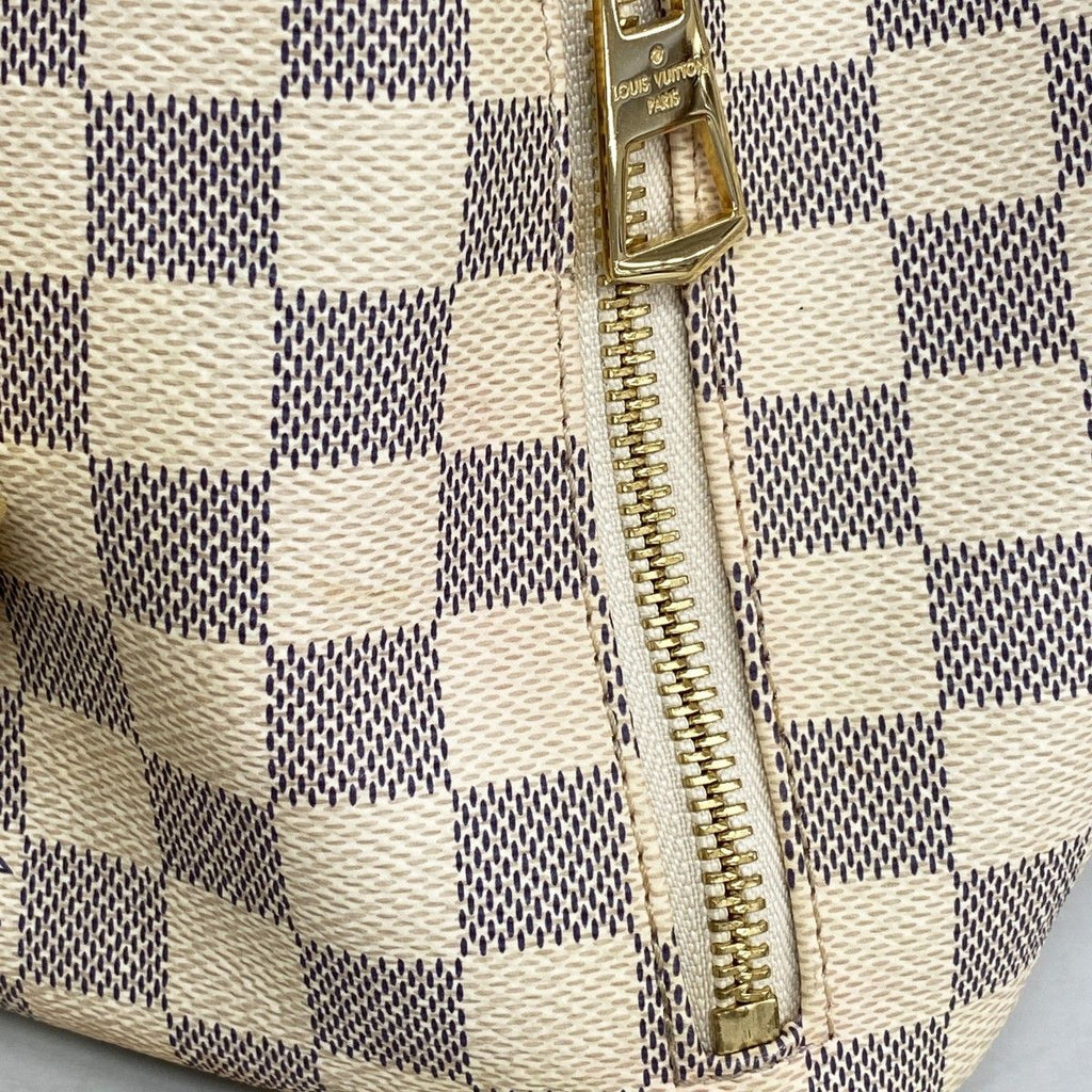 Louis Vuitton Backpack Damier Azur Sperone BB White — view 8