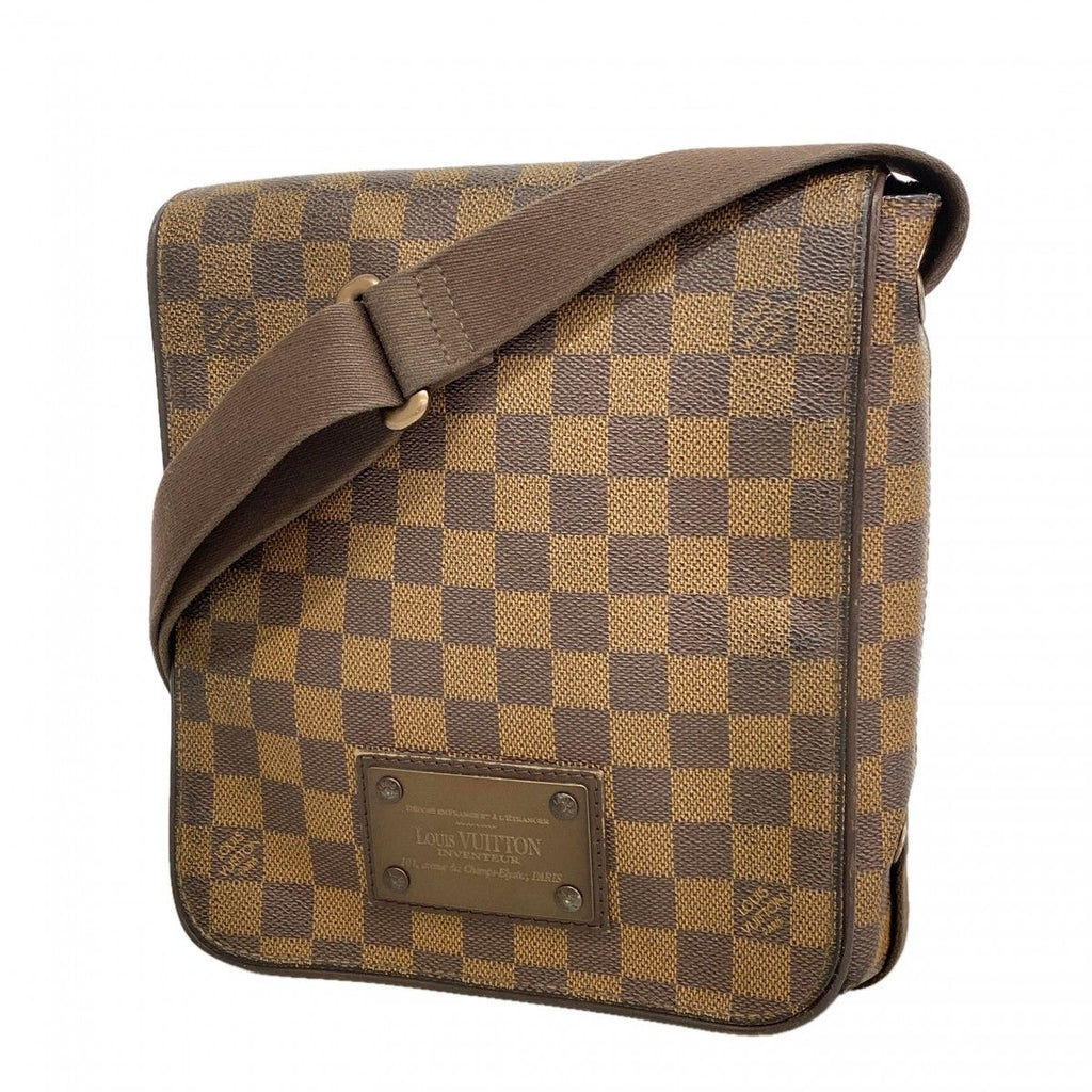 Louis Vuitton Shoulder Bag Damier Brooklyn PM Ebene