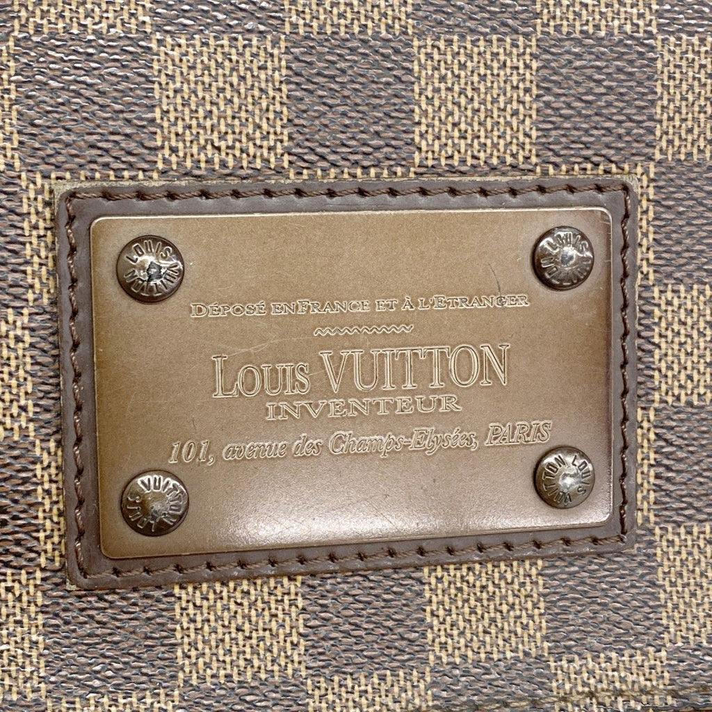 Louis Vuitton Shoulder Bag Damier Brooklyn PM Ebene — view 9