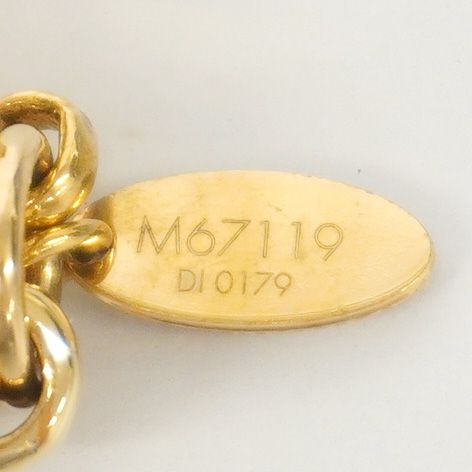 Louis Vuitton Key Holder Charm Fleur de Monogram Gold Black Beige — view 4