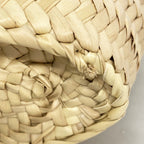 Celine Handbag Triomphe Pannier Raffia Beige 2-Way — view 6