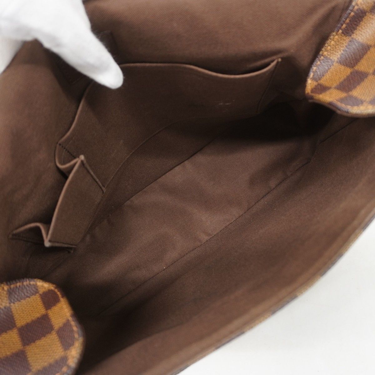 Louis Vuitton Shoulder Bag Damier Messenger Melville Ebene — view 4