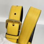 Fendi Handbag Shopping Bag Leather Yellow Gold 2-Way — view 9