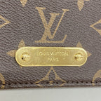 Louis Vuitton Shoulder Bag Monogram Wallet on Chain Lily Brown — view 7