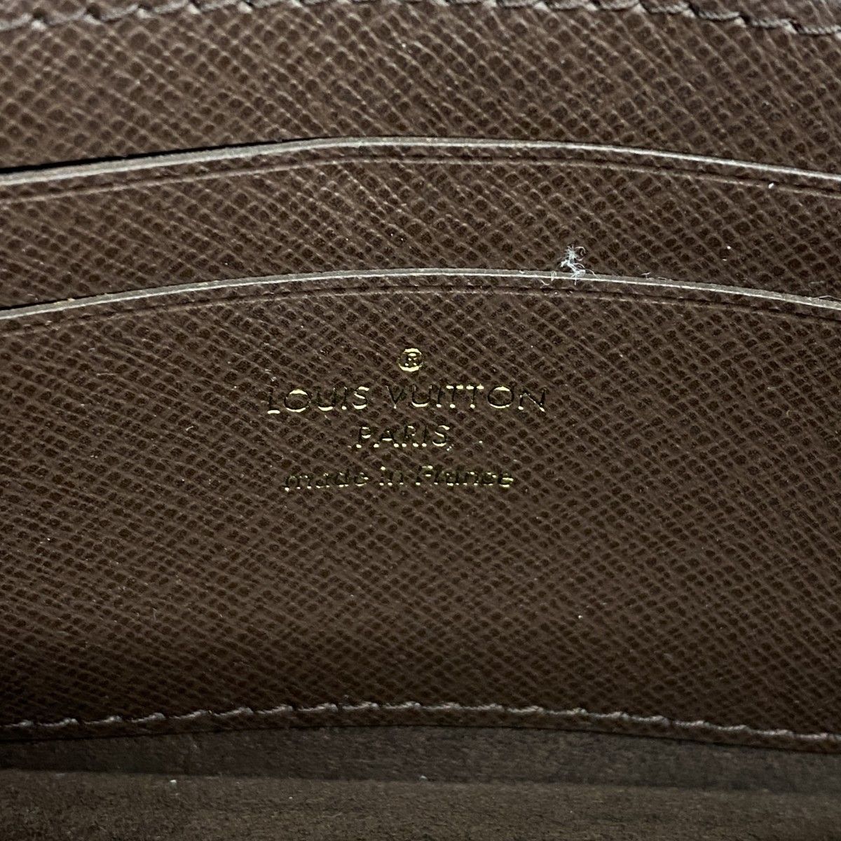 Louis Vuitton Shoulder Bag Monogram Wallet on Chain Lily Brown — view 5