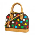 Louis Vuitton Handbag Monogram Alma BB Brown Multicolor 2-Way Bag Yayoi Kusama