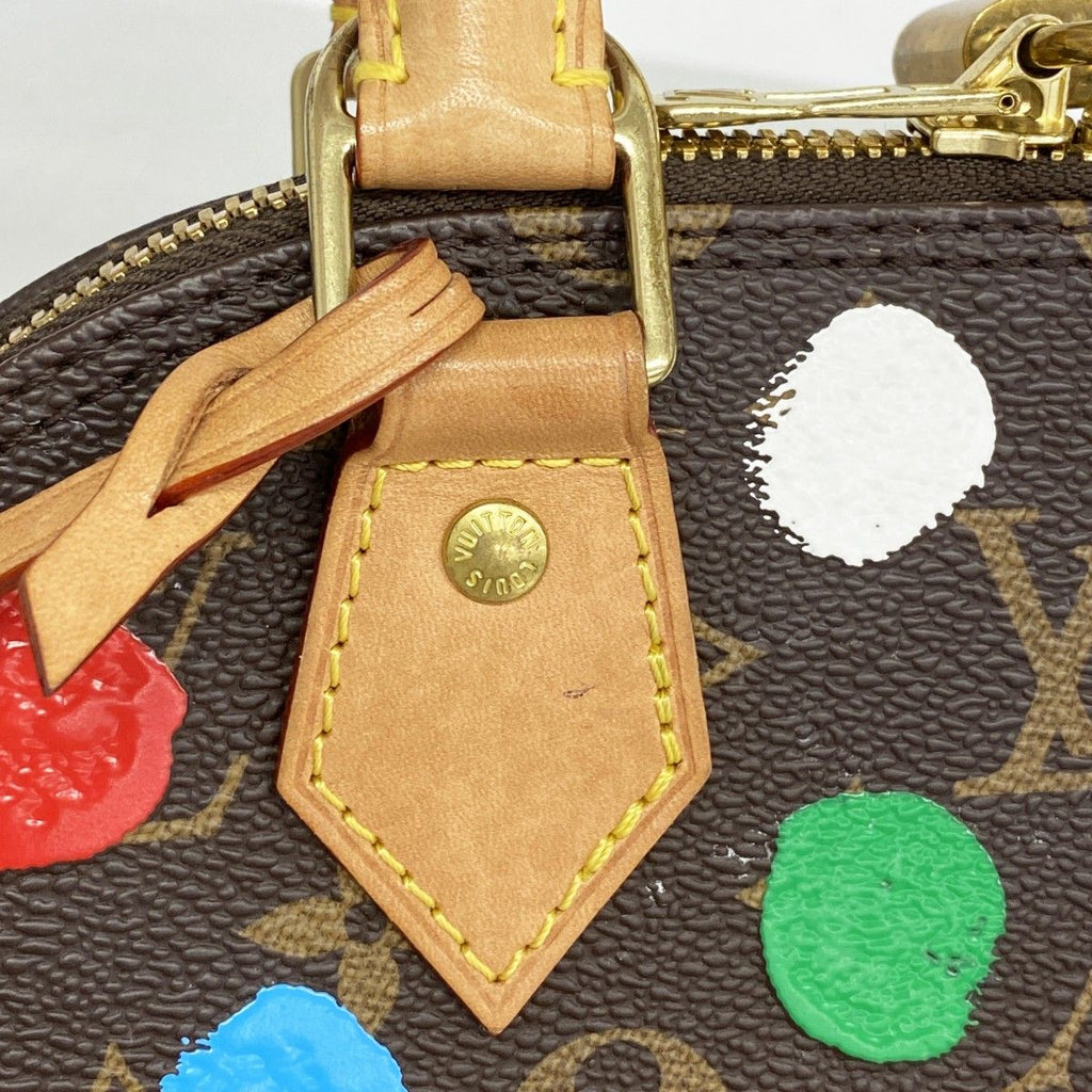 Louis Vuitton Handbag Monogram Alma BB Brown Multicolor 2-Way Bag Yayoi Kusama — view 7