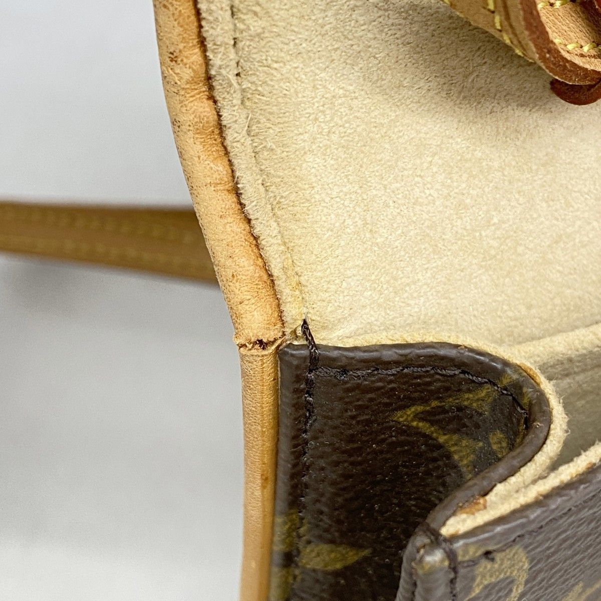 Louis Vuitton Shoulder Bag Monogram Pochette Twin GM Brown — view 6