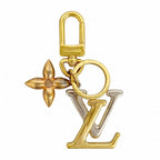Louis Vuitton Key Holder Charm Porte Cles LV New Wave Gold Silver Pink