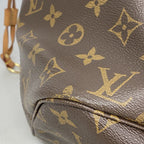Louis Vuitton Tote Monogram Neverfull MM Brown — view 7